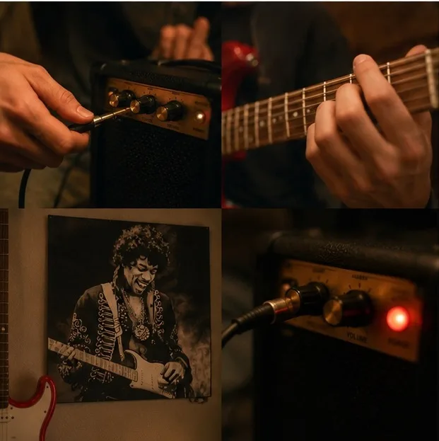 Red Legacy Electric Guitar Pack Complete Setup – Play, Display & Enjoy — photo 3