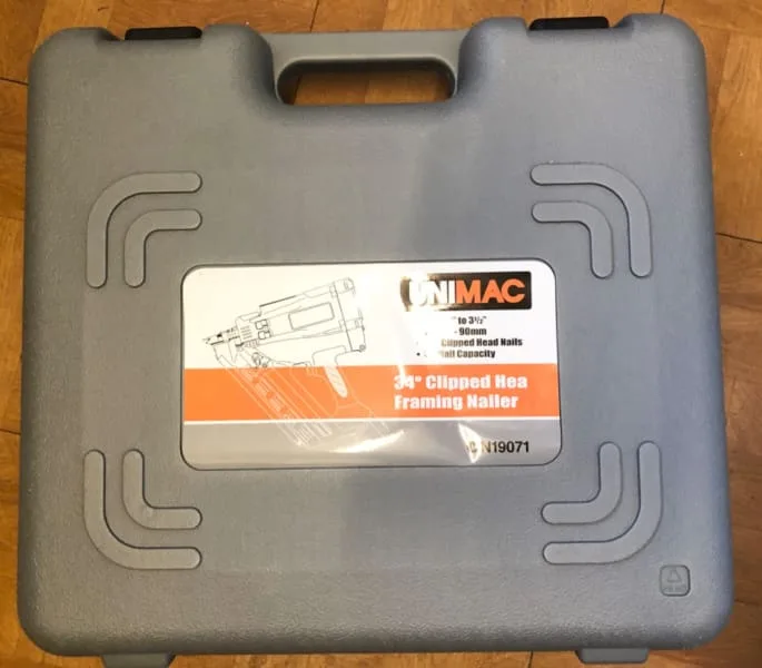Unused UNIMAC GFN 3490 Cordless Framing Nailer — photo 7