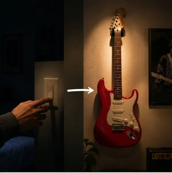 Red Legacy Electric Guitar Pack Complete Setup – Play, Display & Enjoy