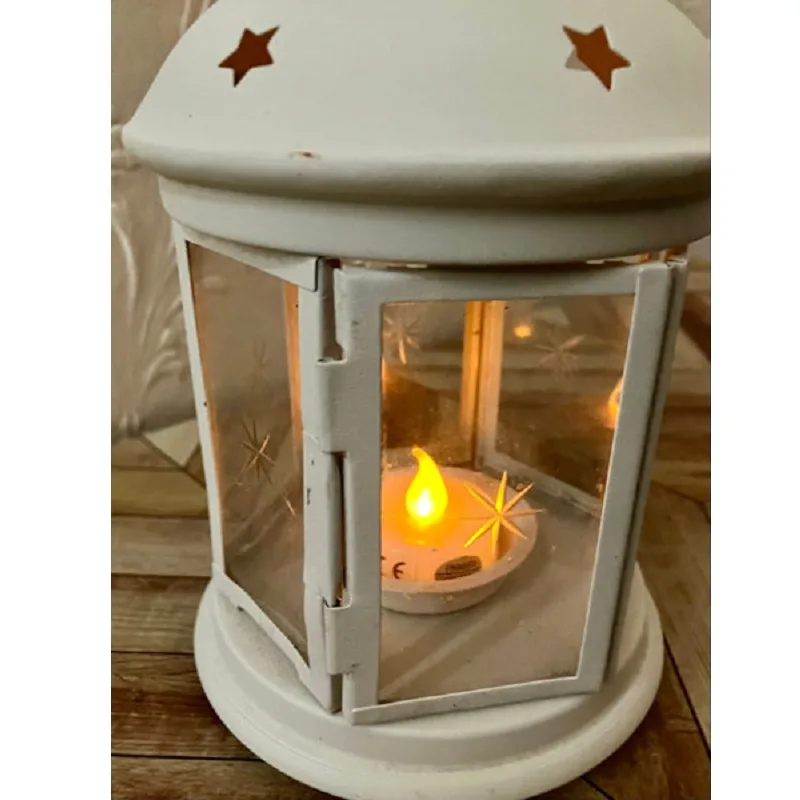 Ikea Rotera Candle Lantern + e-Candle — photo 2