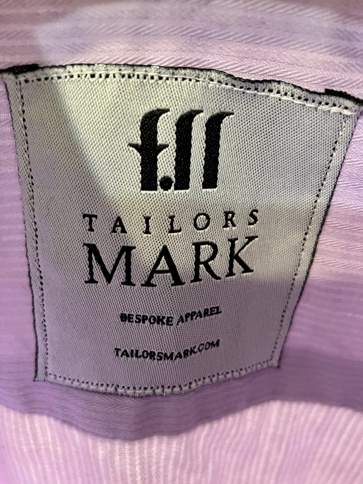 Tailors Mark Bespoke Women’s Business Shirt – Size 12 – Lilac — photo 2