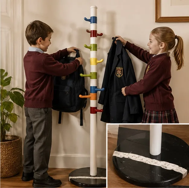 Special Edition  Marble Base Ikea KROKIG Coat & Hat Stand — photo 2