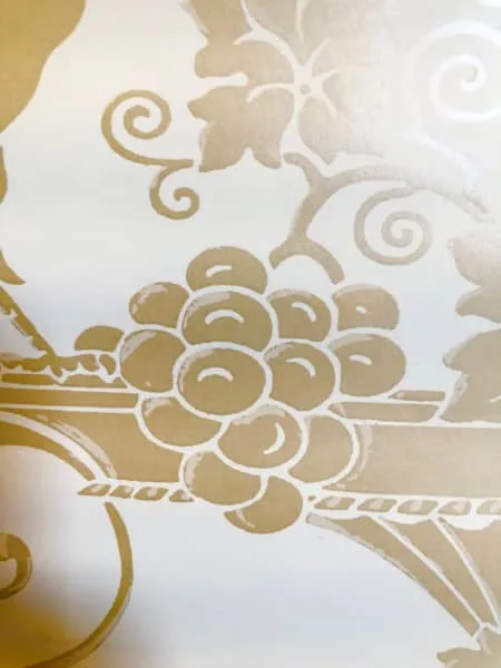 Clean Timber Framed Cream and Golden Birds Print — photo 4