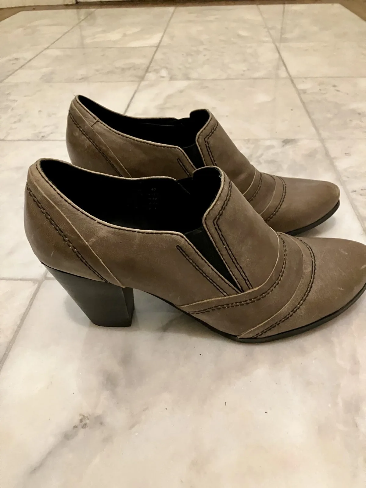 Valeria Grossi Brown Ankle Boots EU Size 40 — photo 5
