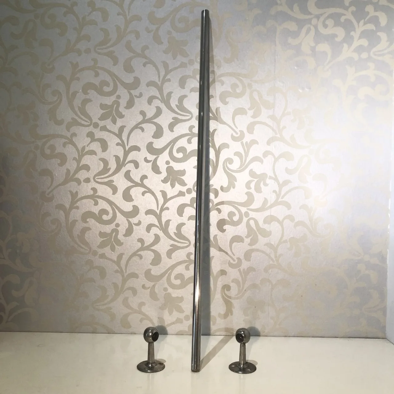 1927 Art Deco Towel Bar 85CM Nickle Plated Towel Bar — photo 5