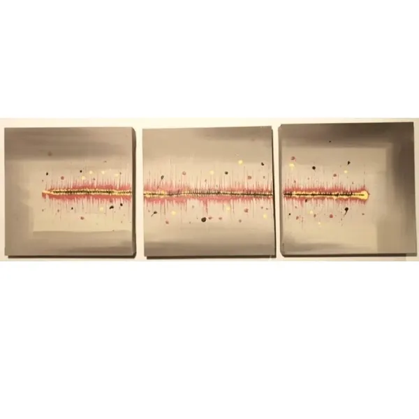 Vintage Triptych Oil Paintings – Mission Impossible Fuse