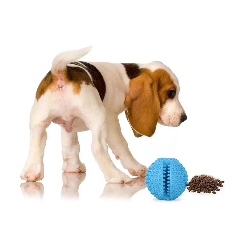Dog Treat Toy Ball, Dog Tooth Cleaning Toy, Interactive Dog Toy — photo 4