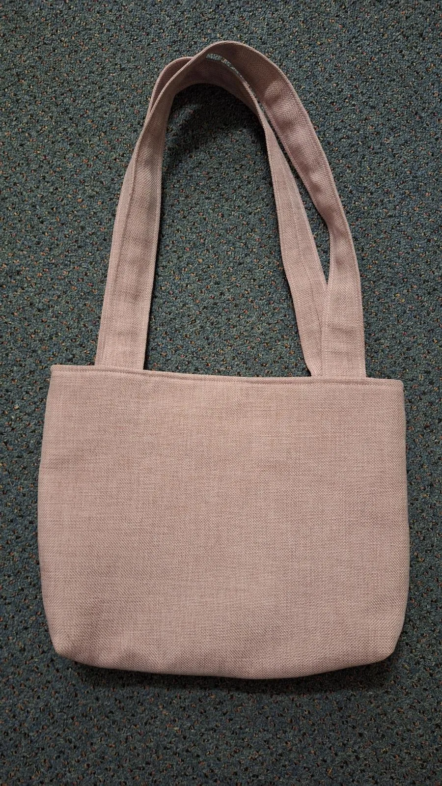 Embroidered tote bag with floral design – photo 2