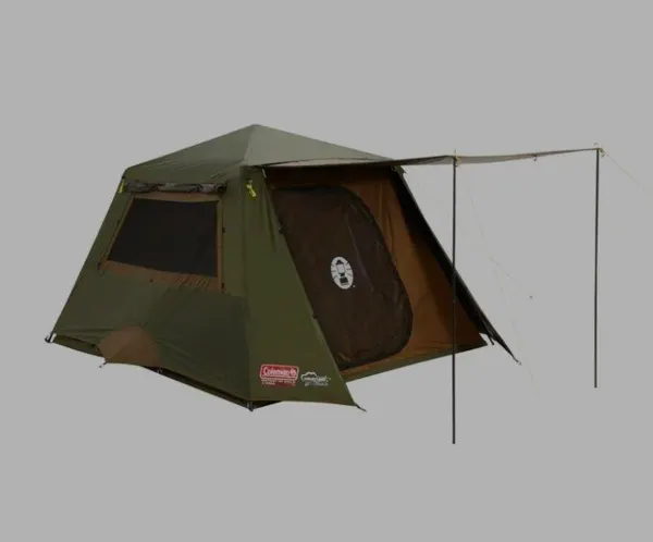 Coleman gold tent