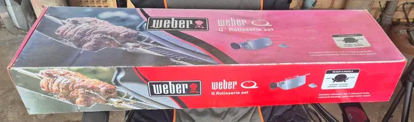 Weber rotisserie set
