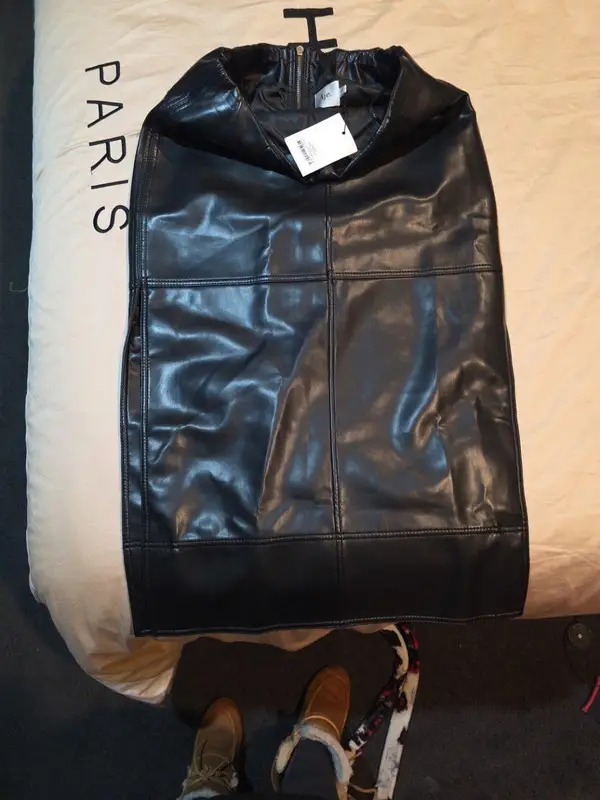 AJE leather Skirt