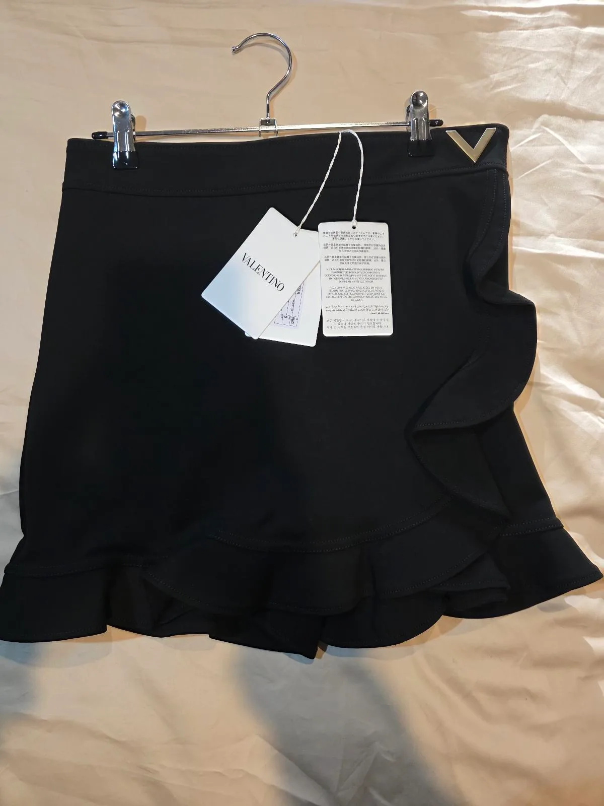 Valentino Black truffle Skirt/shorts – Size S – BNWT – photo 3