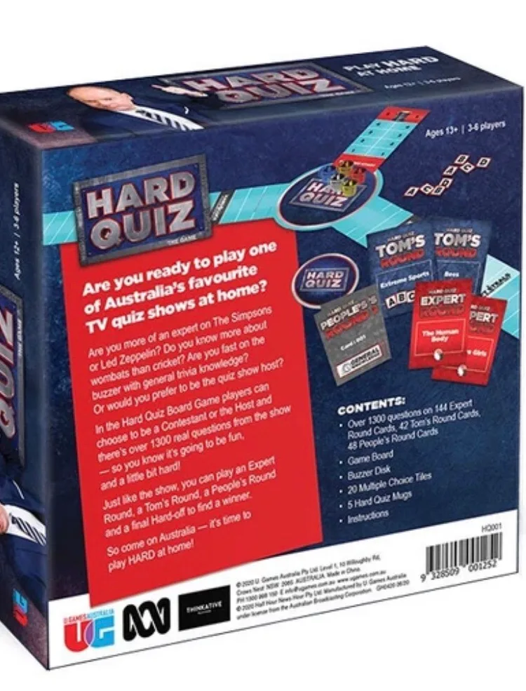 Hard Quiz board game - brand new & sealed — photo 2