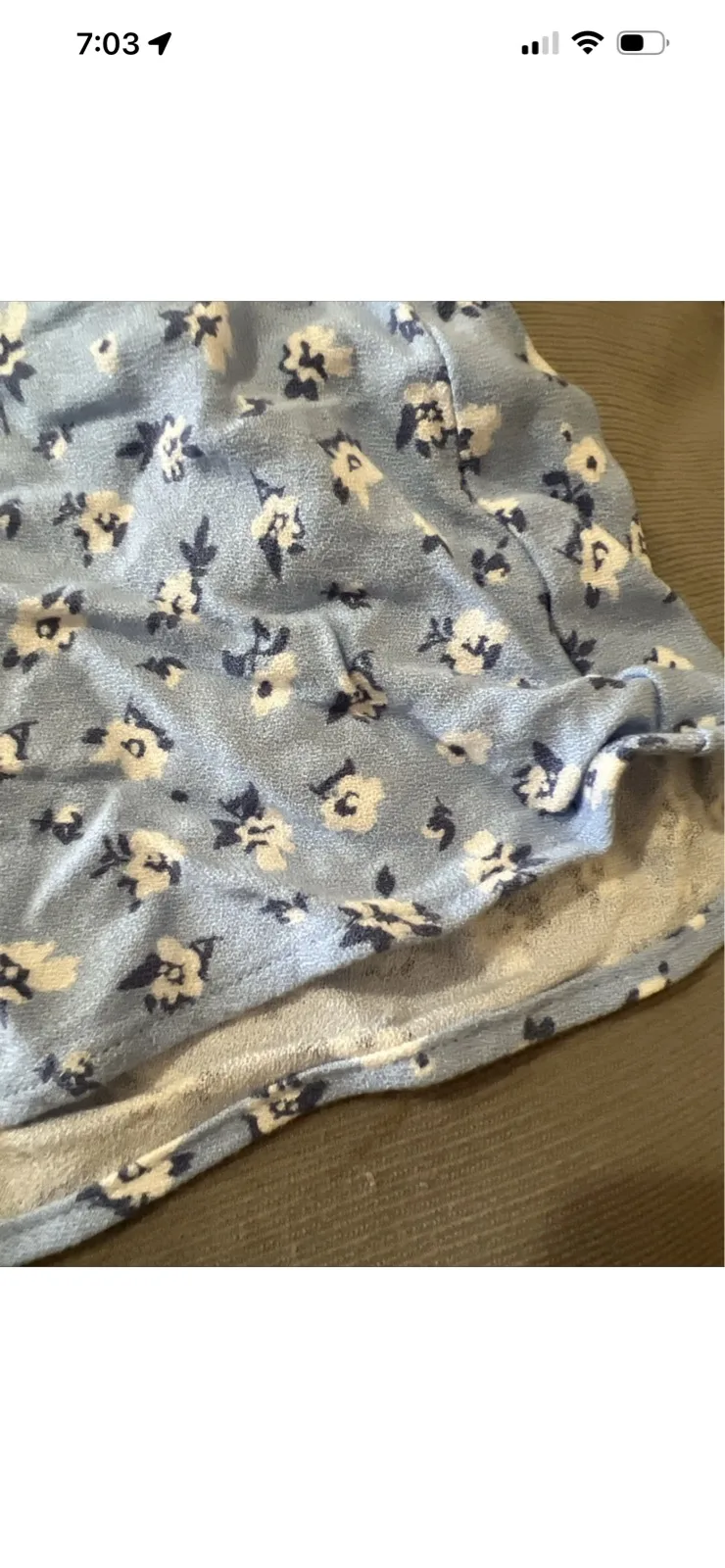 Women’s blue skirt size 14 — photo 3