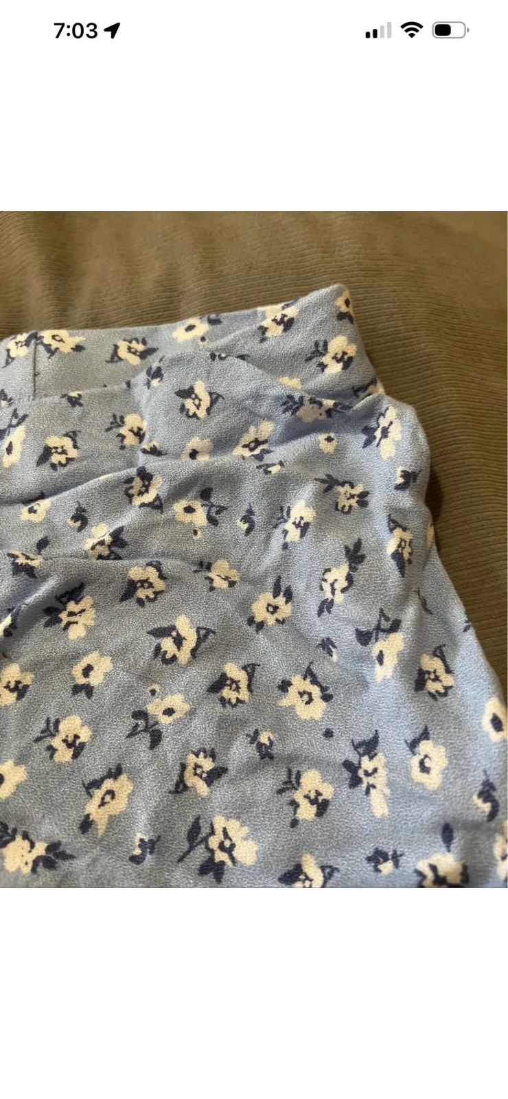 Women’s blue skirt size 14 — photo 2