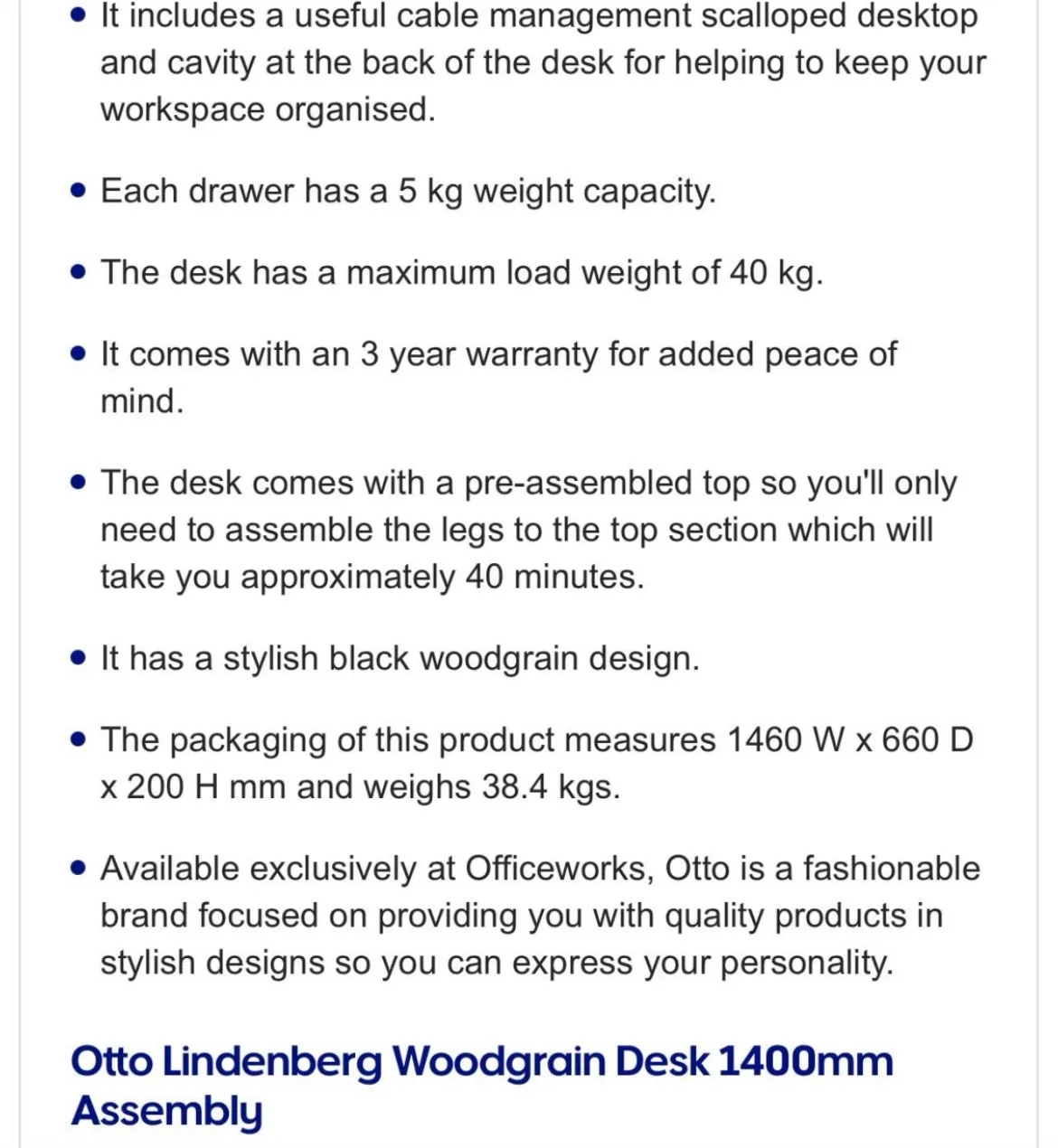 Otto work desk multi function — photo 6