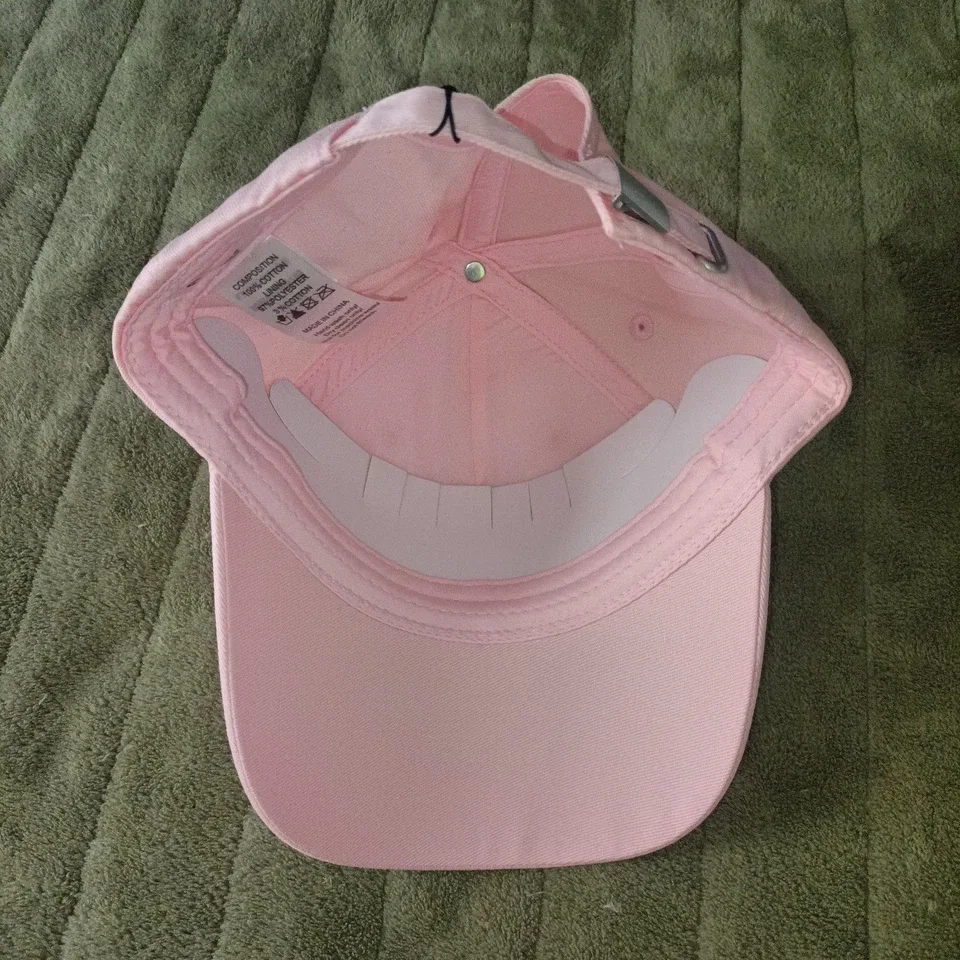 Furla Classic Baseball Cap Women’s Pink Adjustable Size 56 Cotton Twill Logo — photo 3