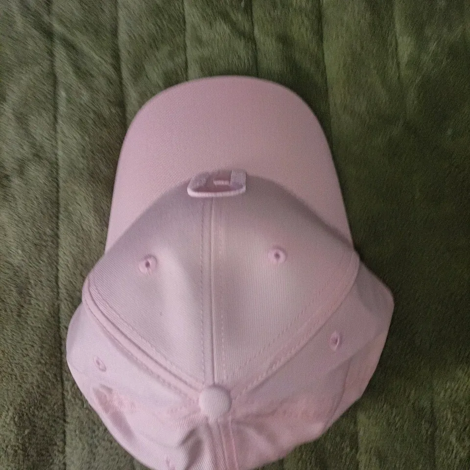 Furla Classic Baseball Cap Women’s Pink Adjustable Size 56 Cotton Twill Logo — photo 7