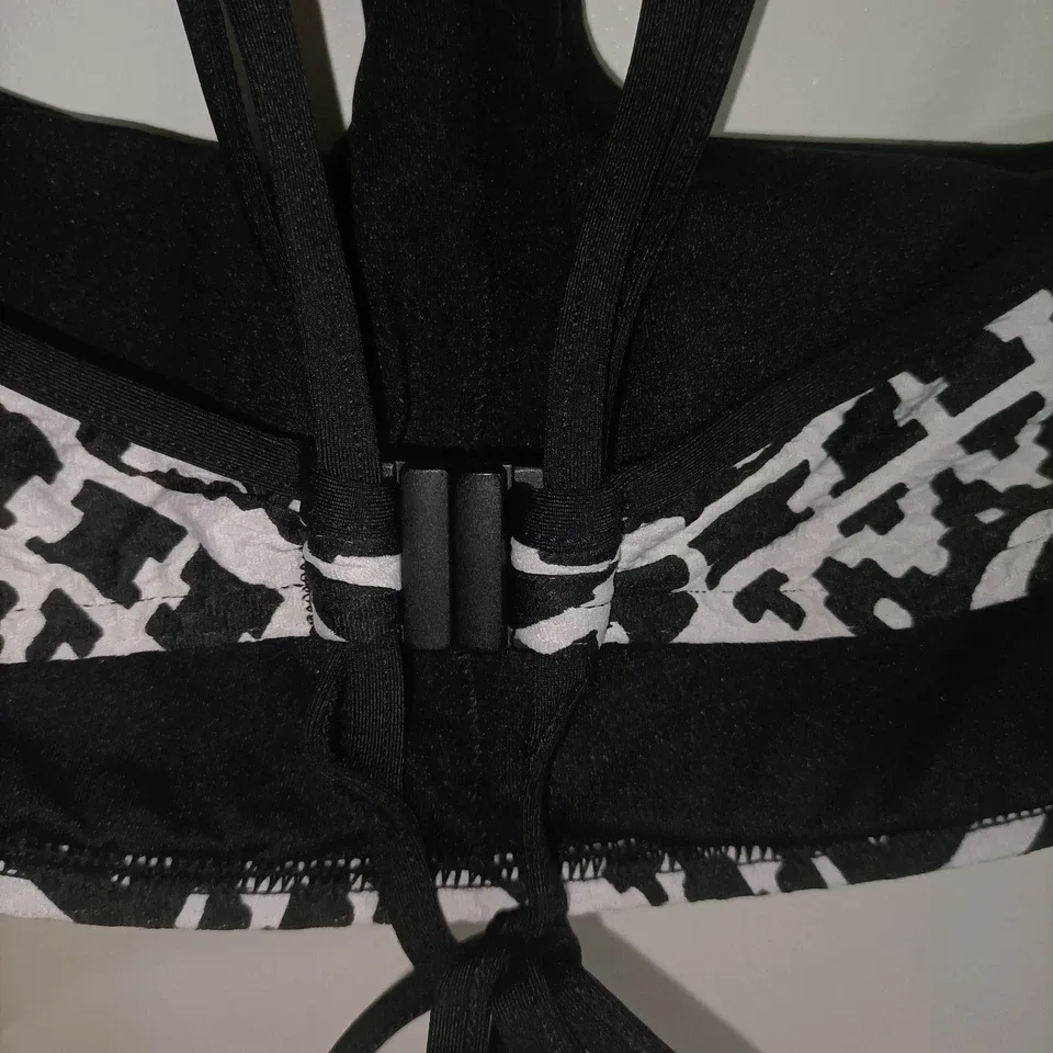 Seafolly Kasbah High Neck Tank Top Blk/Wht Sz AU 8 / US 4 / UK 8 RRP $99.95 — photo 7