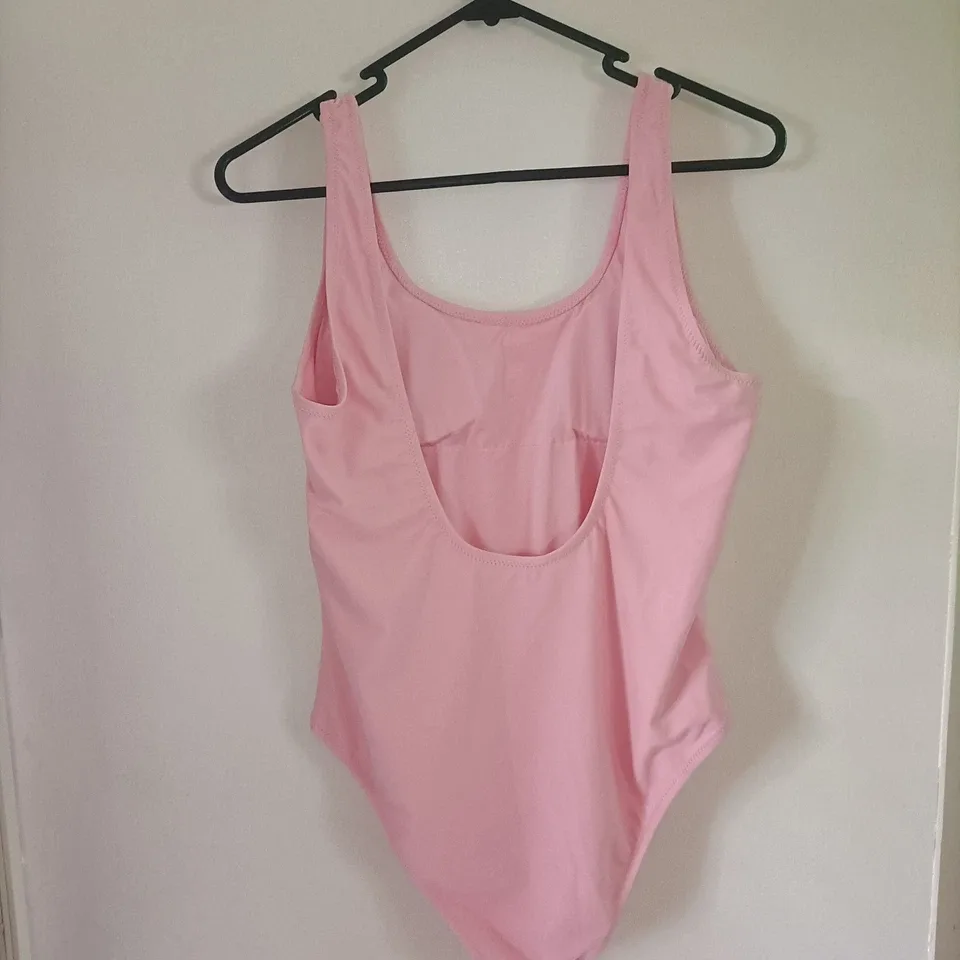 Juicy Couture Retro Devina One Piece Swimsuit Pink Logo Size M — photo 3