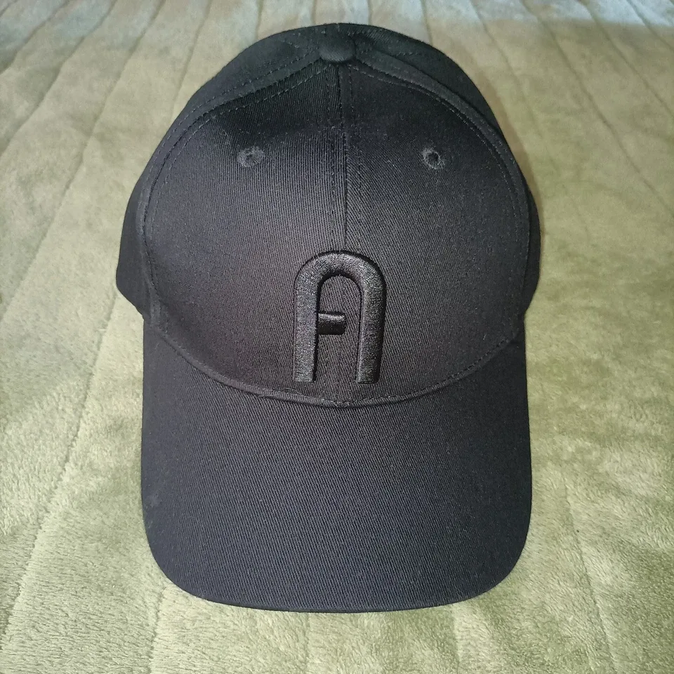 Furla Unisex Classic Baseball Cap Black Size 56 Adjustable Cotton/Poly Twill — photo 2