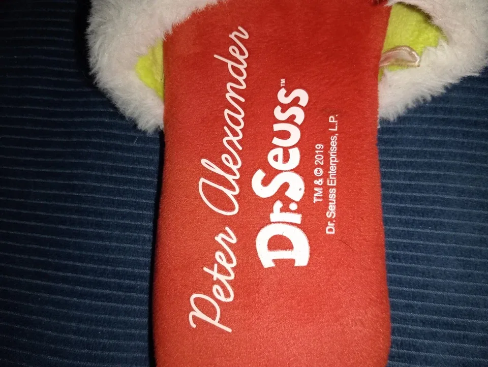 Peter Alexander The Grinch Slippers Fits Womans Size 7 — photo 5