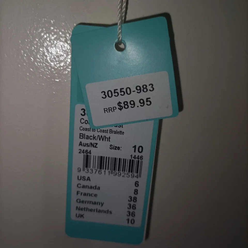 Seafolly Coast to Coast Bralette Bikini Top Size 10 AU US 6 RRP $89.95 — photo 5