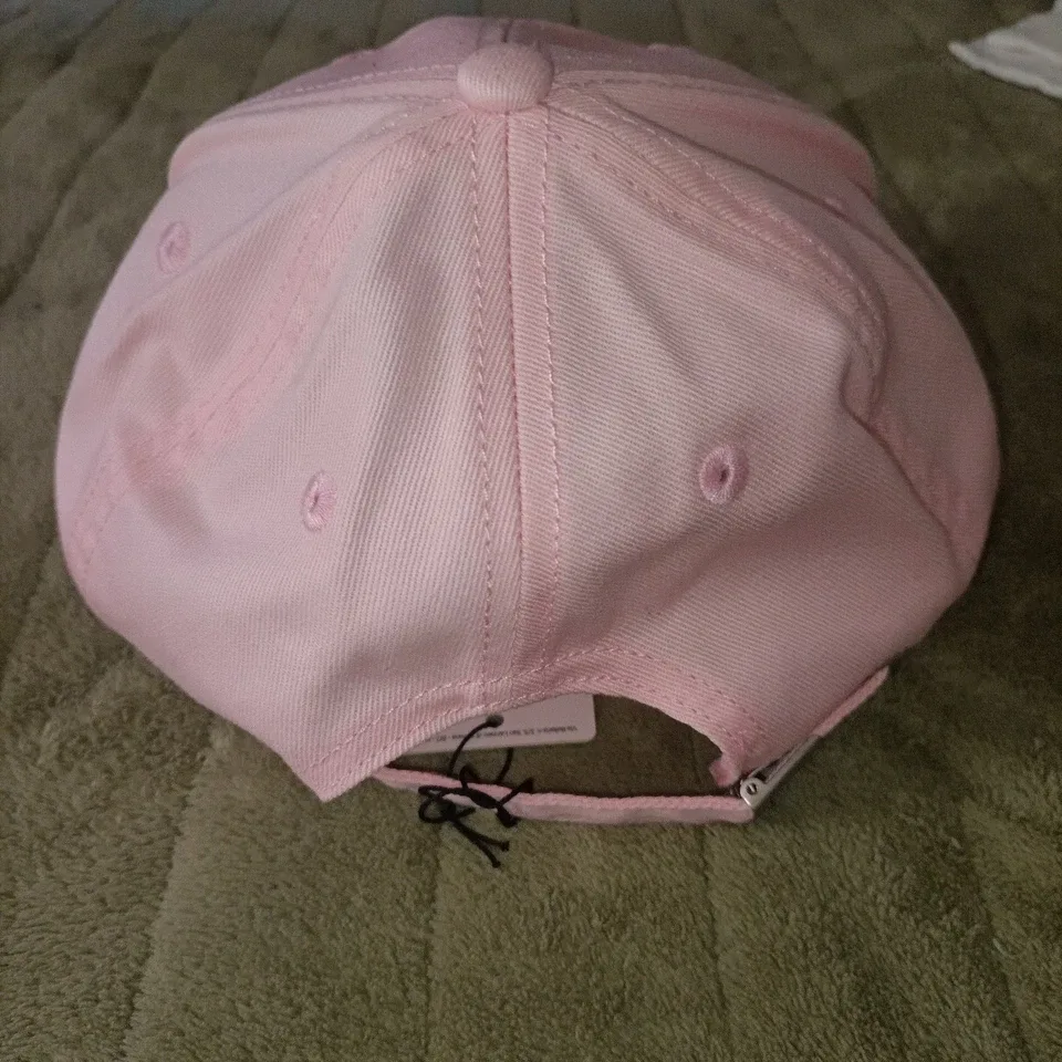 Furla Classic Baseball Cap Women’s Pink Adjustable Size 56 Cotton Twill Logo — photo 6