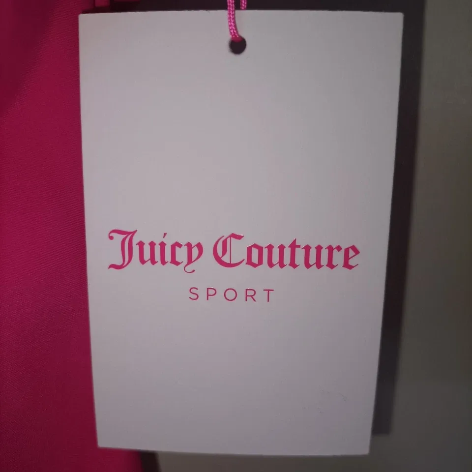 Juicy Couture Sport One Piece Swimsuit Hot Pink NWT Size S 90s Style — photo 5