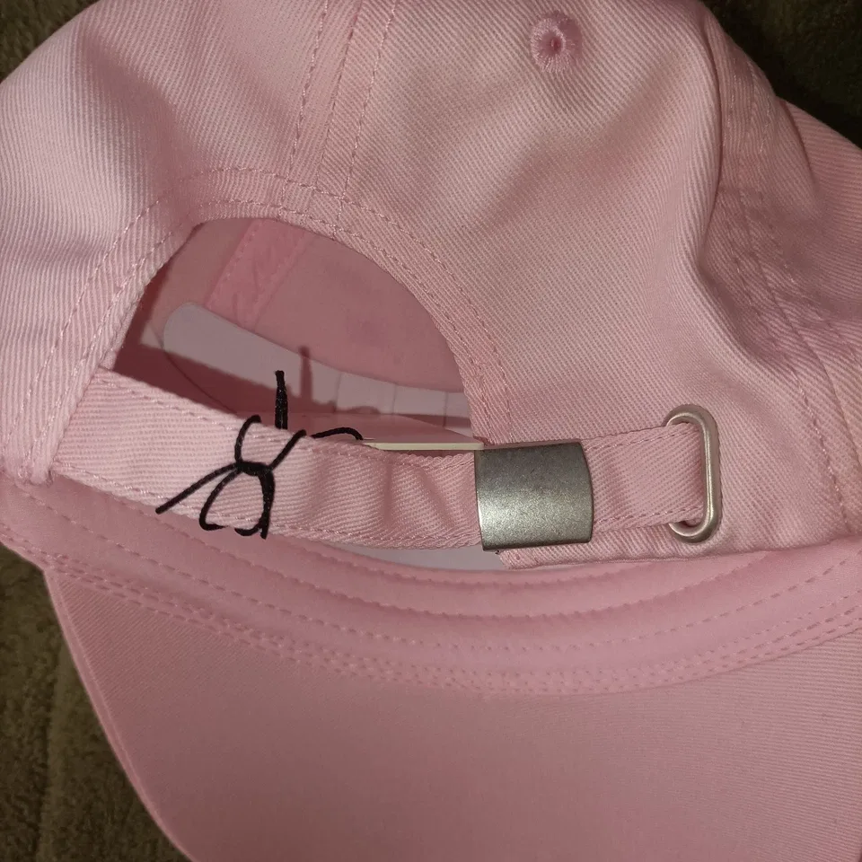 Furla Classic Baseball Cap Women’s Pink Adjustable Size 56 Cotton Twill Logo — photo 8