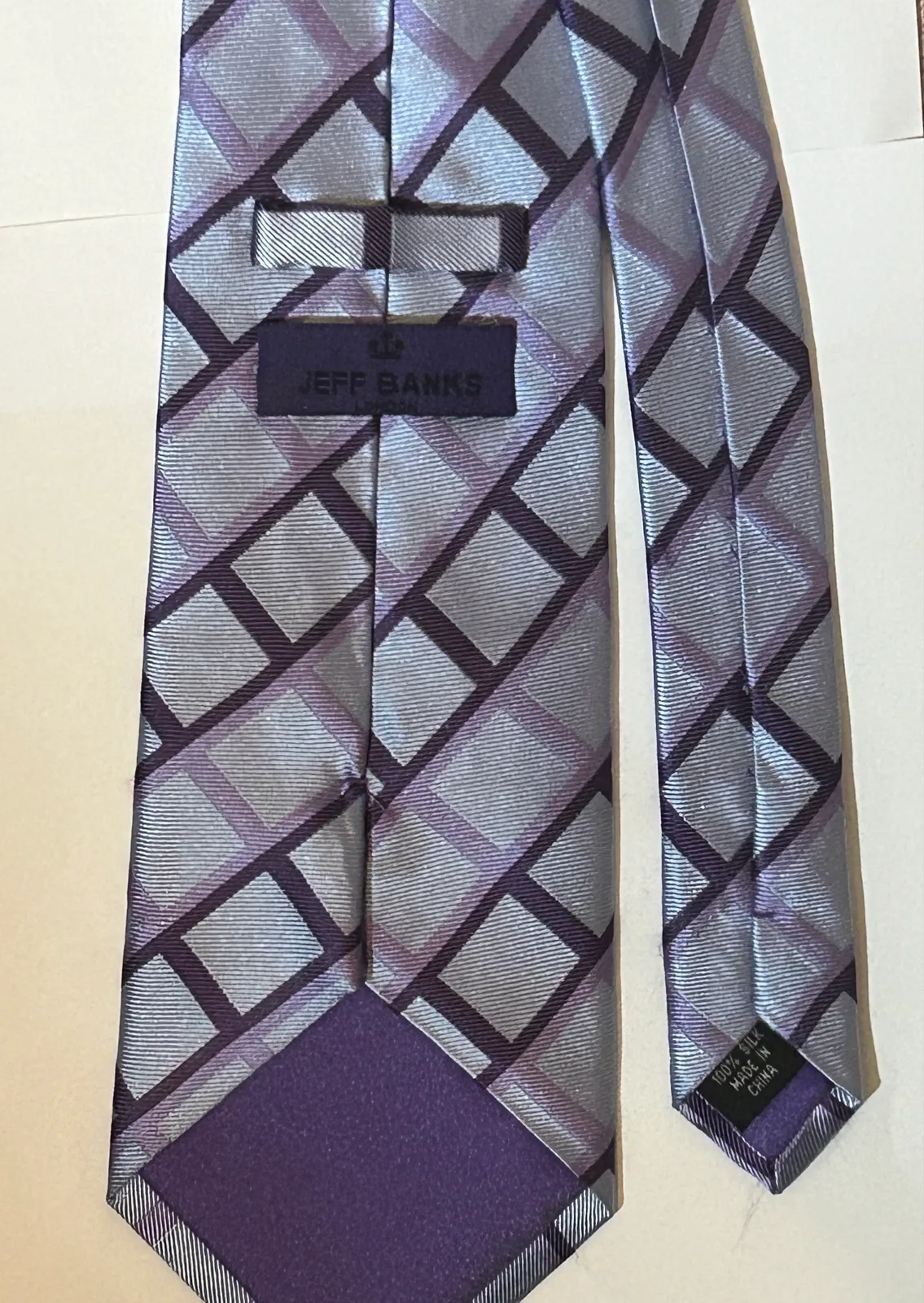 Jeff Banks London 100% Silk tie – photo 3