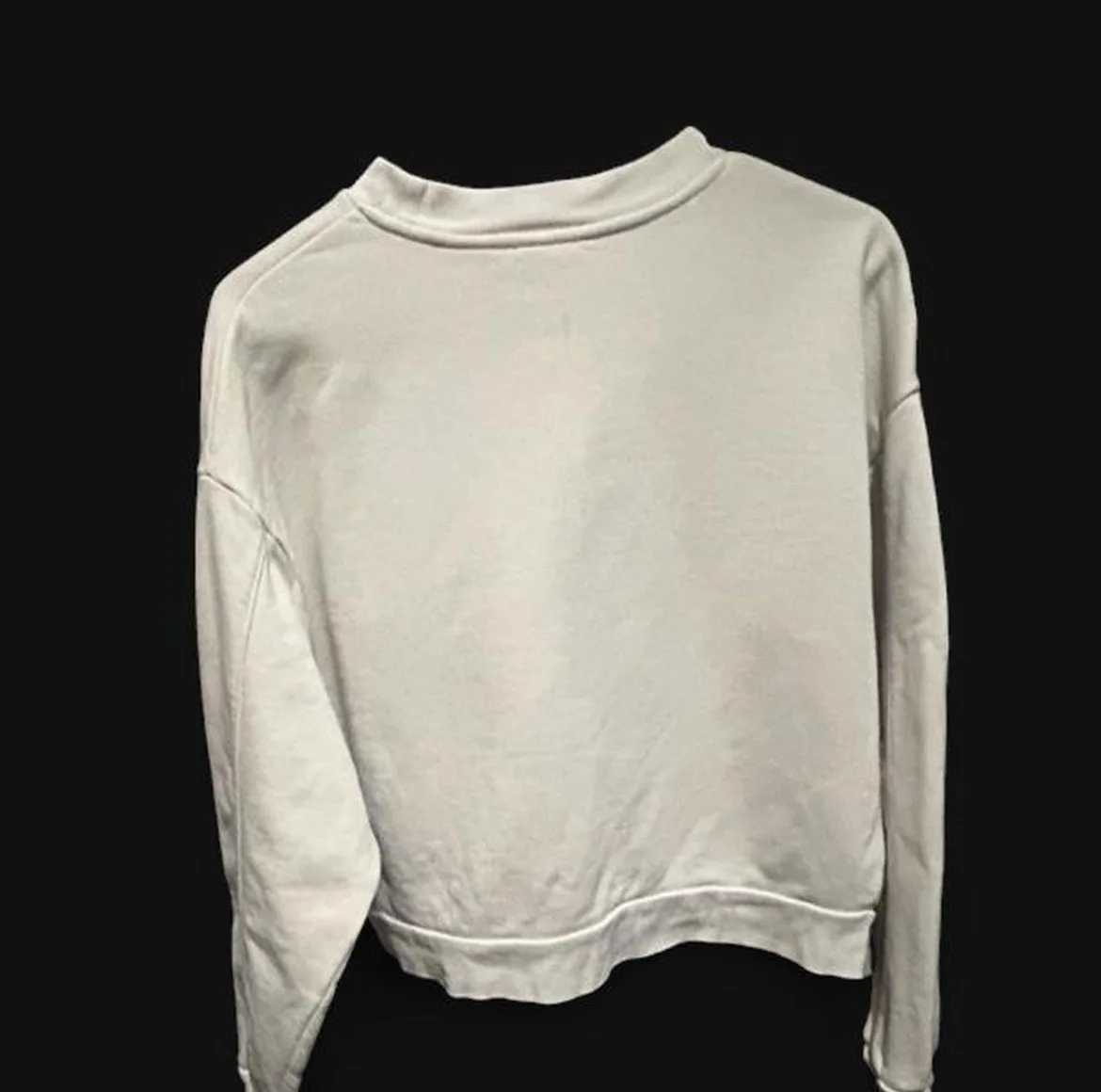 Levi's white cropped sweatshirt – photo 4