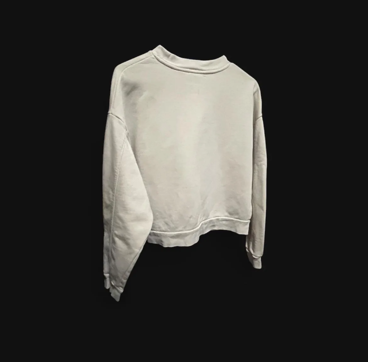 Levi's white cropped sweatshirt – photo 5
