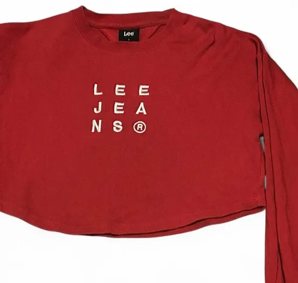 Lee jeans crop jumper