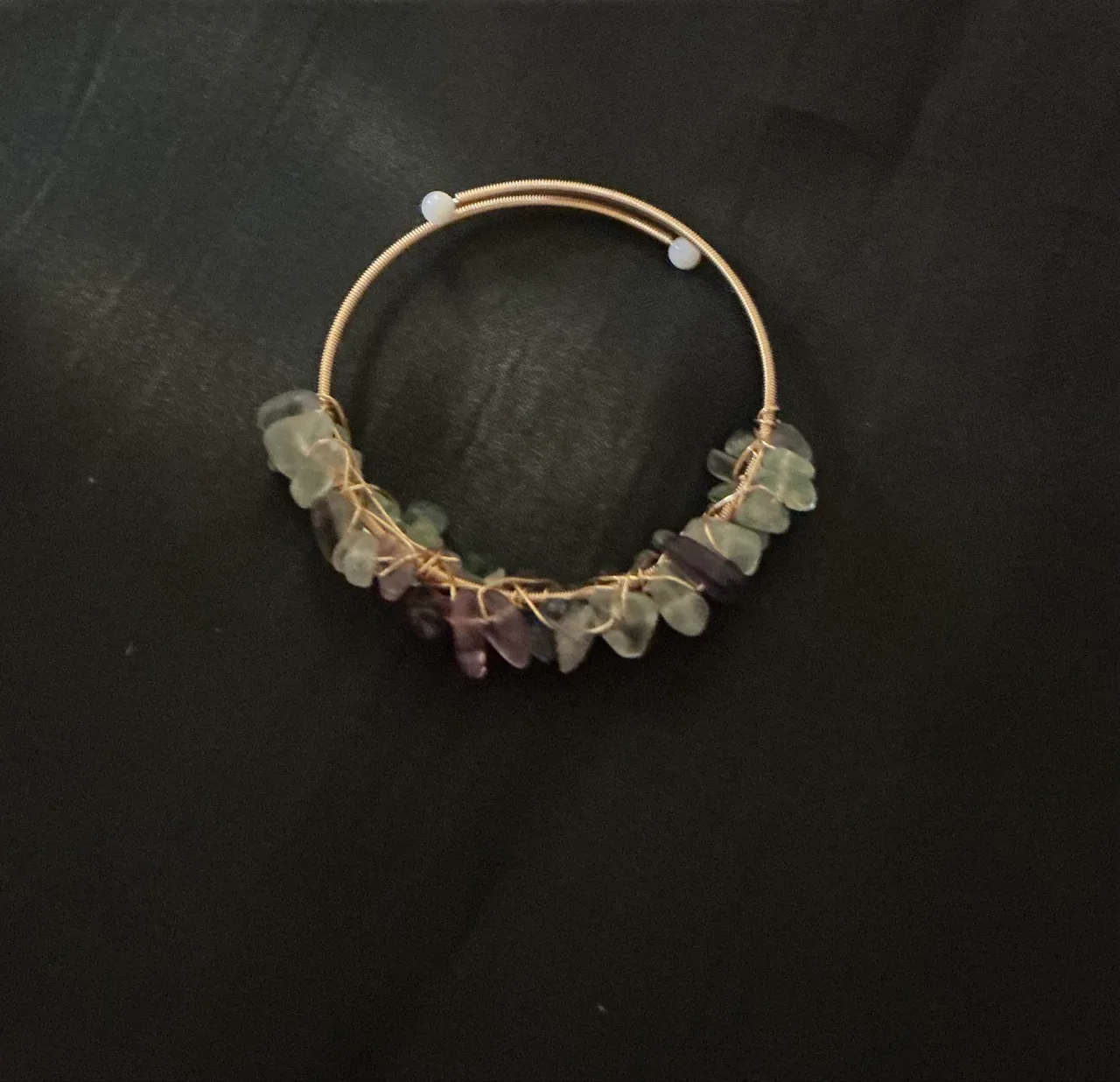 handmade natural gemstone bracelet — photo 3