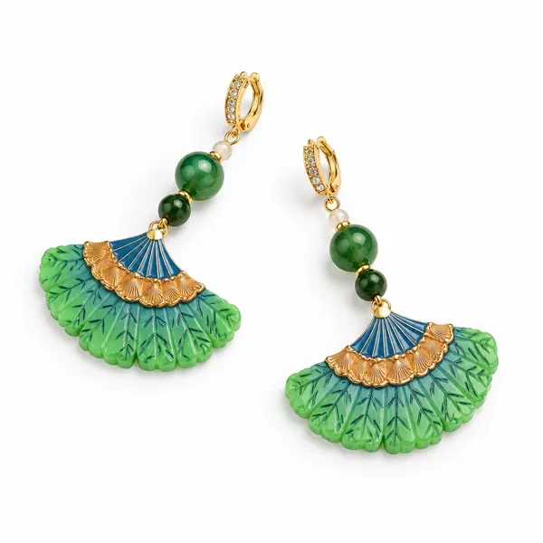 acrylic earrings handmade