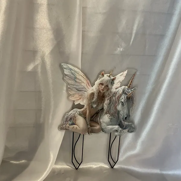 acrylic suncatcher fairy garden