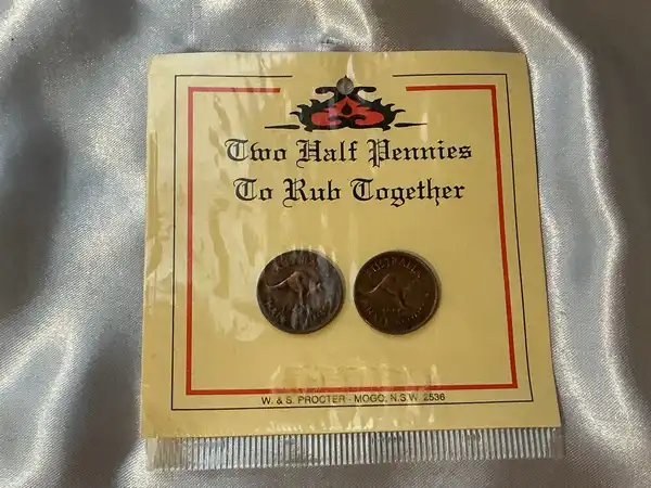 australian 2 half pennies