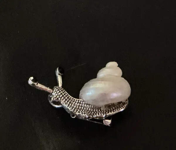 Charming Vintage Snail Brooch