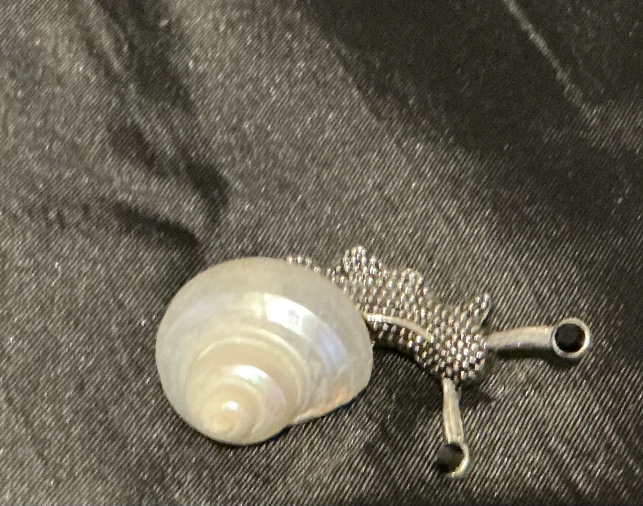 Charming Vintage Snail Brooch — photo 2