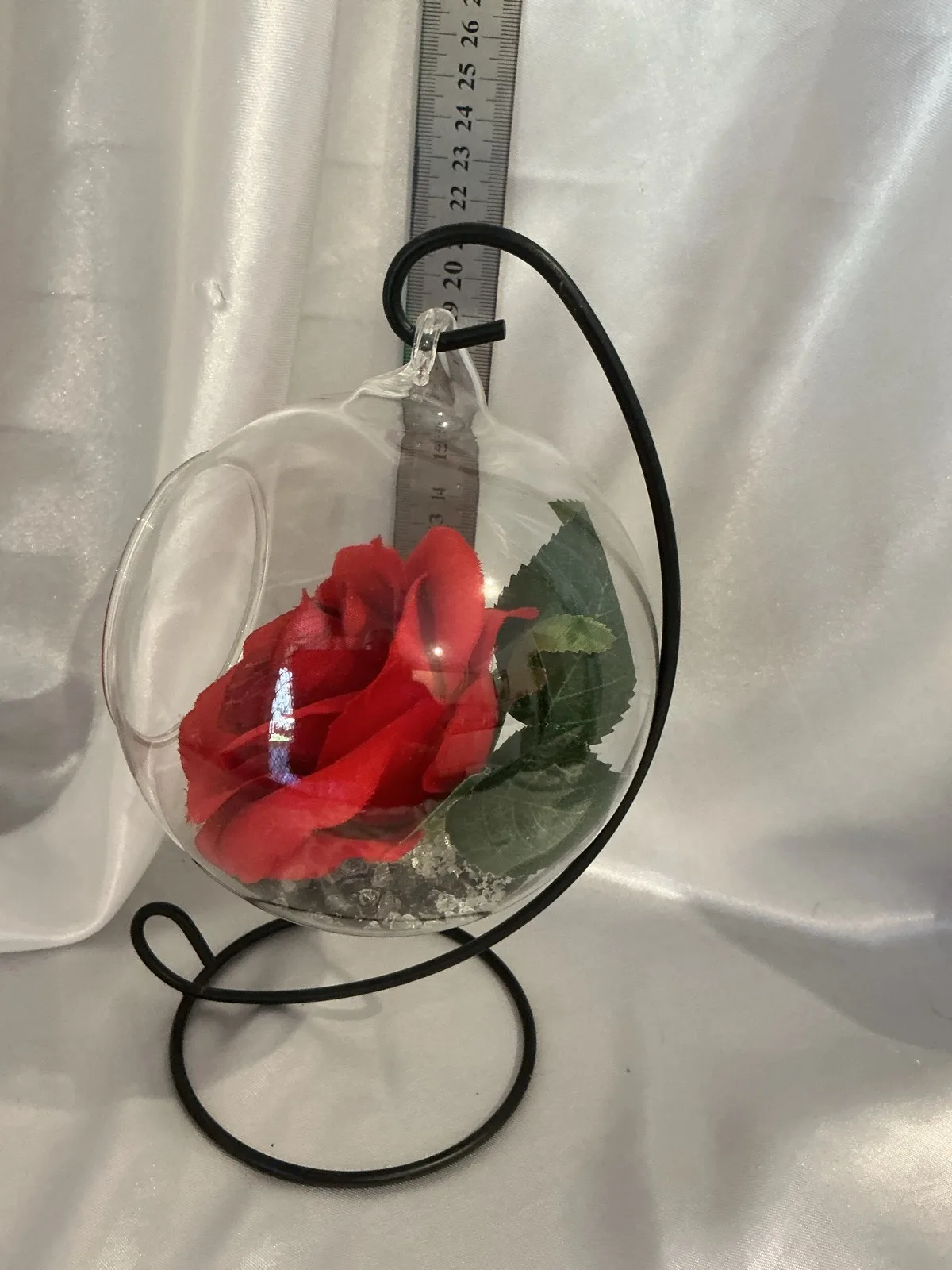 Red Rose artificial display – photo 6