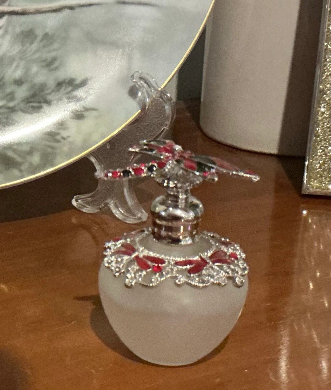 decorative dragonfly perfume bottle – photo 5