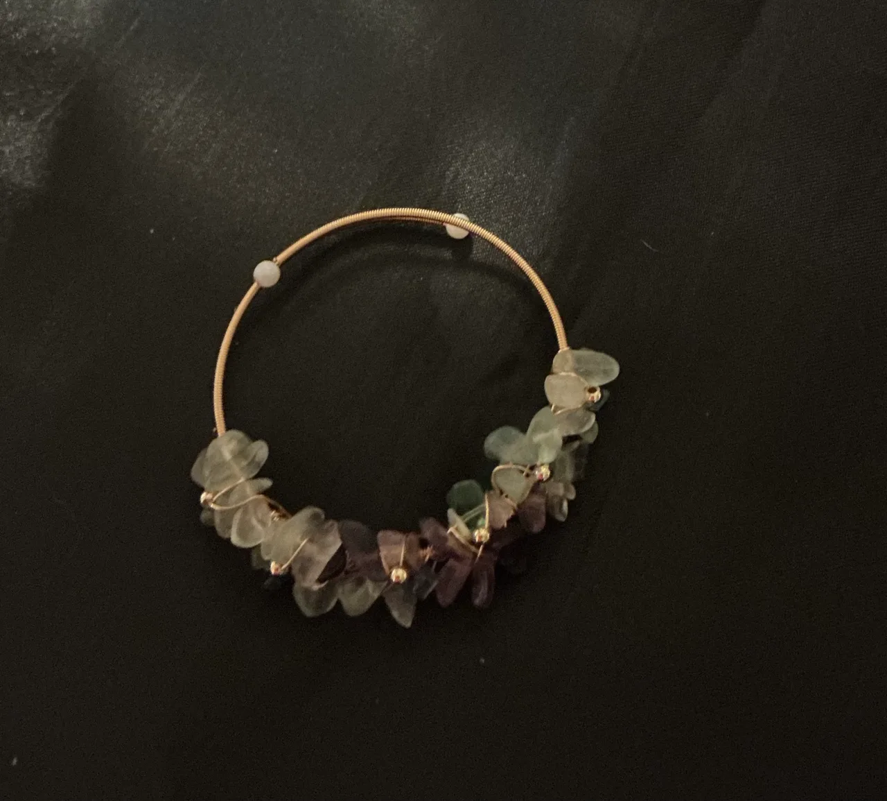 handmade natural gemstone bracelet — photo 2
