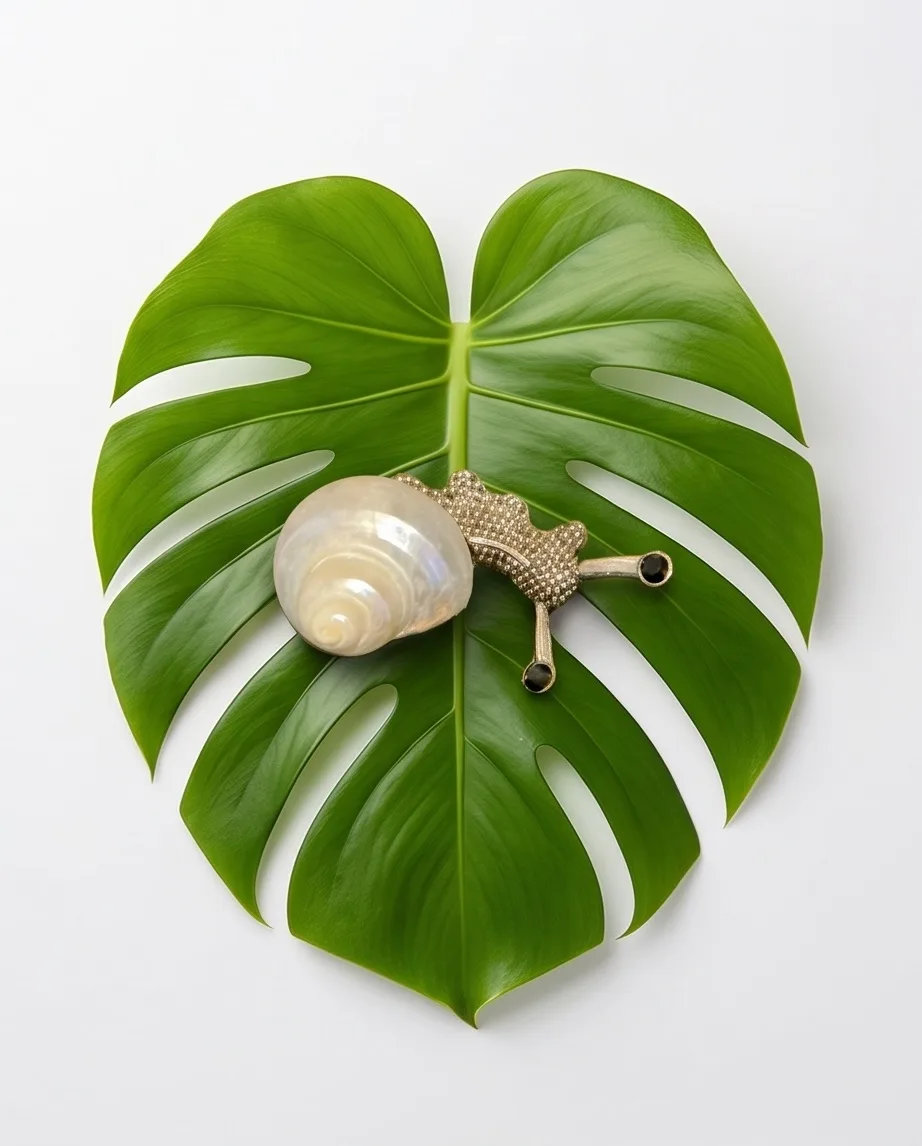 Elegant Sea Shell Decorative Brooch — photo 4