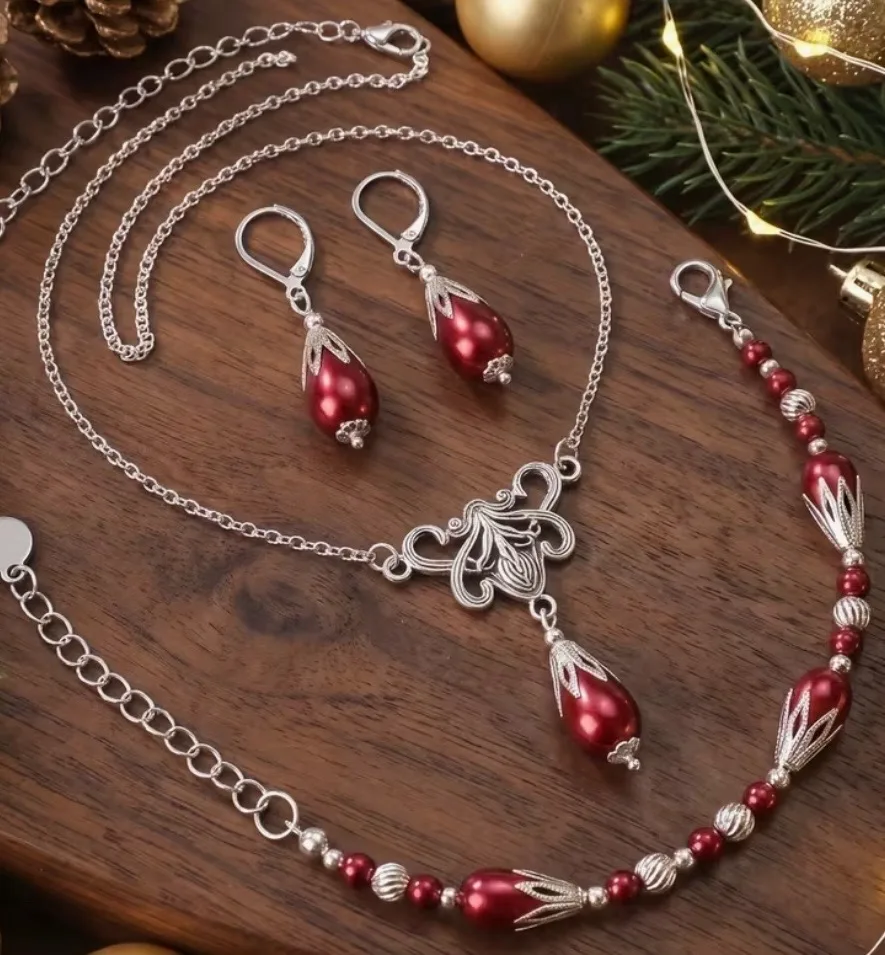 Art deco inspired jewellery set – photo 2