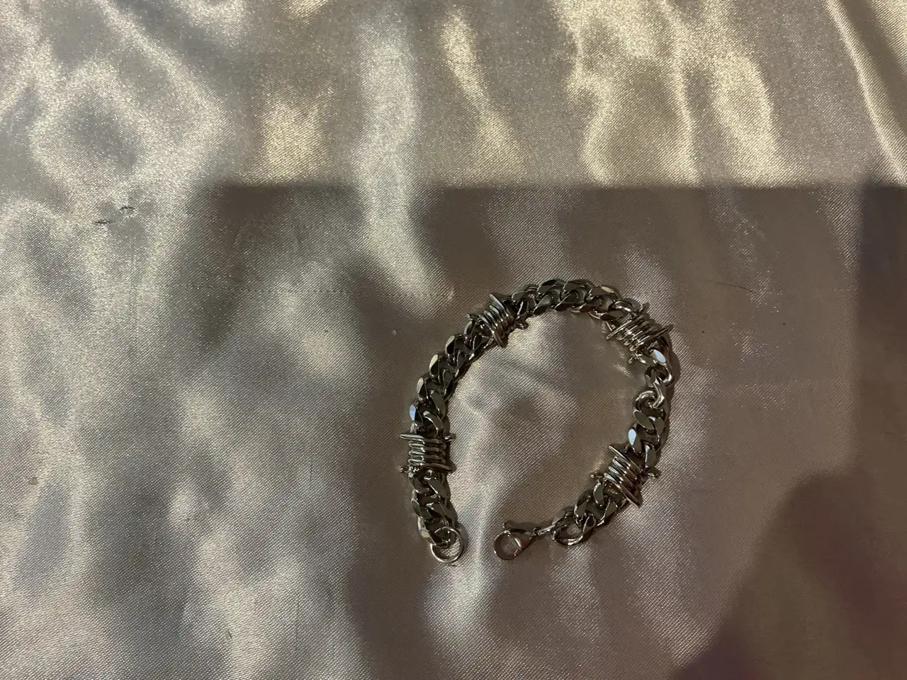 stainless steel curb chunky Bracelet – photo 3