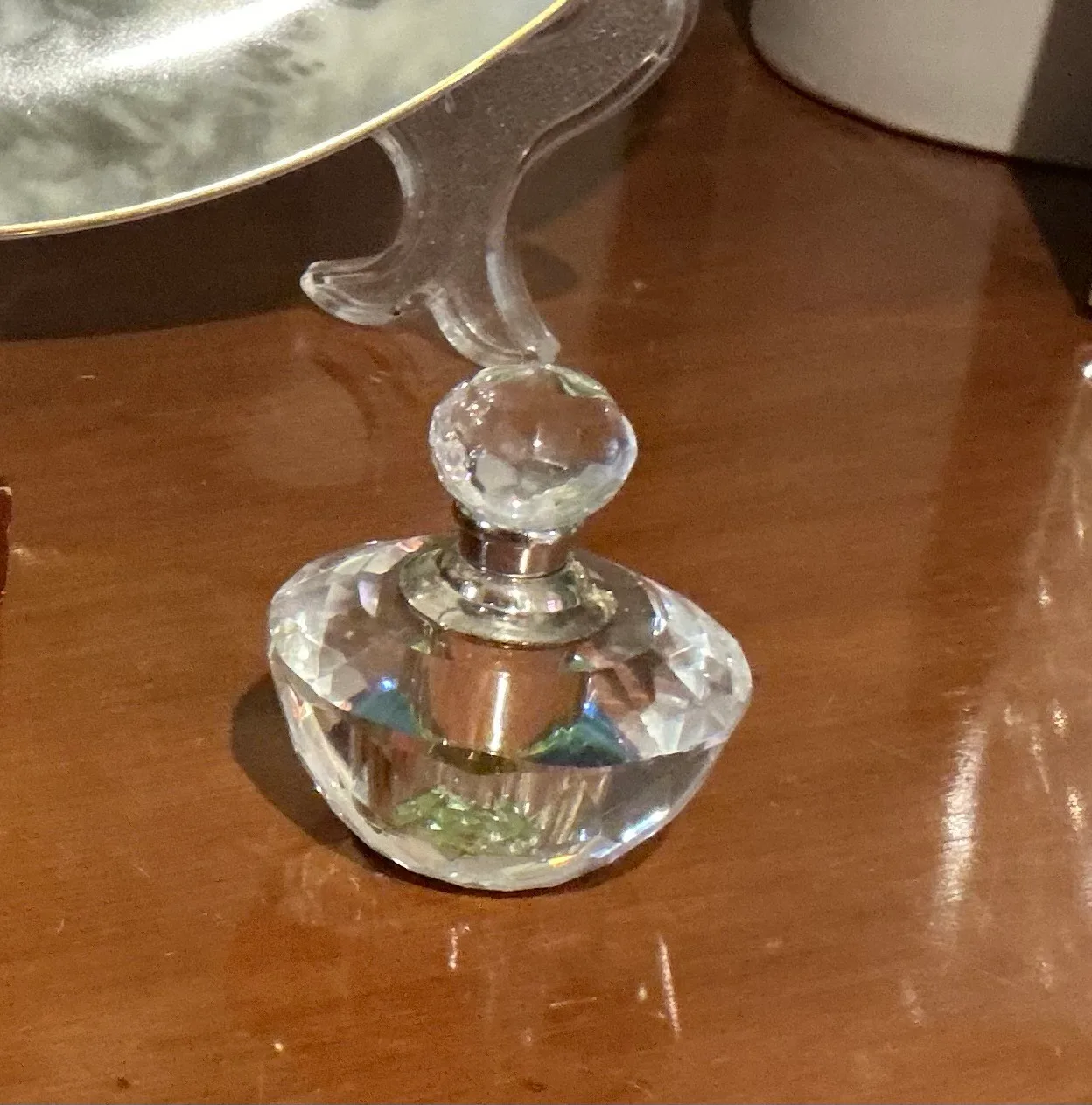 Rainbow crystal perfume bottle – photo 3