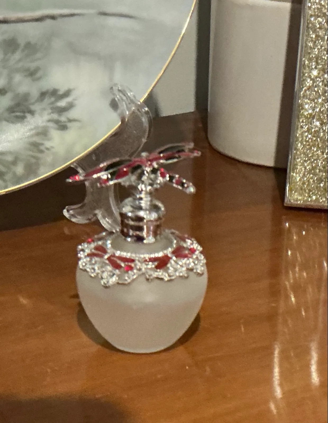 decorative dragonfly perfume bottle – photo 6