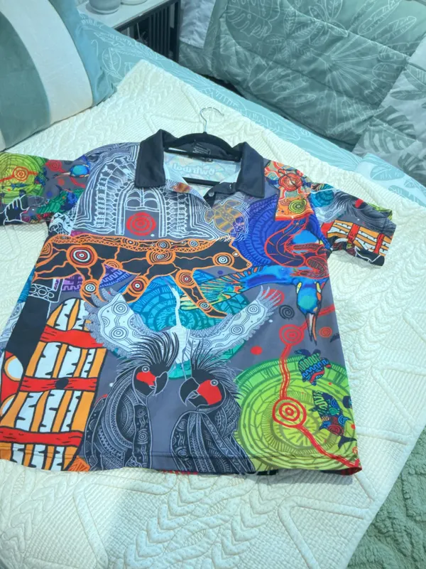 Vibrant Bwtribal Polo Shirt