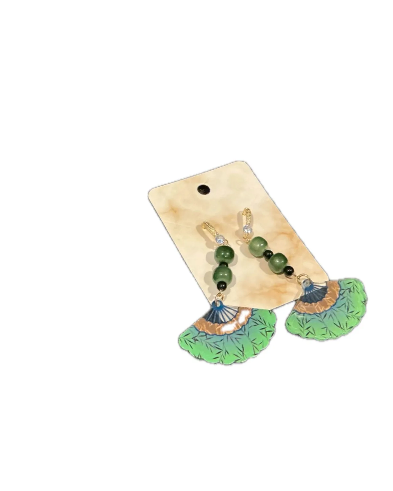 acrylic earrings handmade – photo 2